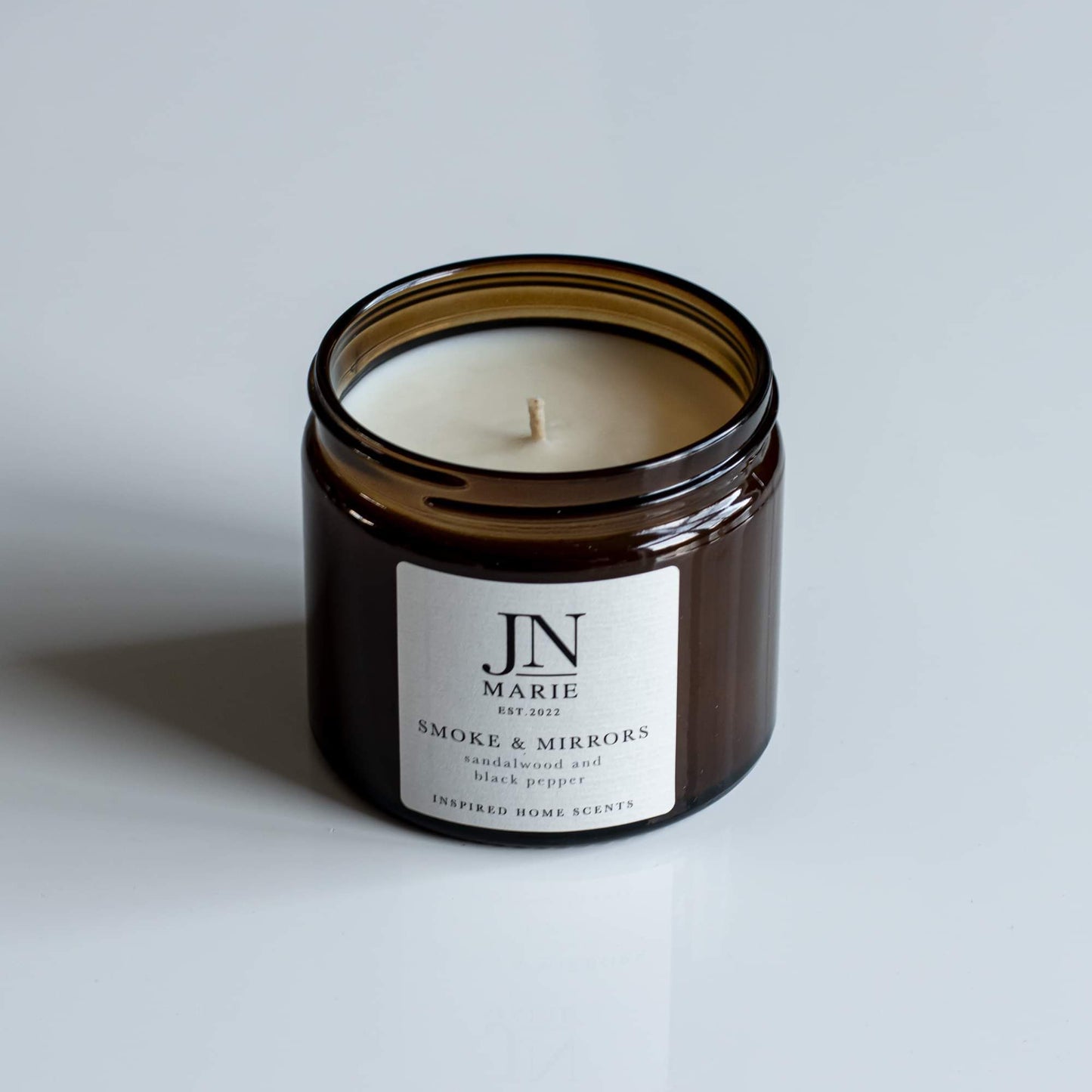 Smoke & Mirrors - Sandalwood & Black Pepper Candle